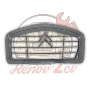 Calandre plastique grise pour 2cv CITROEN
