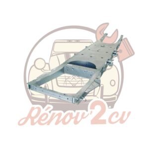 Chassis galvanise homologue pour 2cv Mehari Dyane