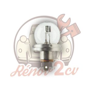 Ampoule de phare blanche CE 24 volts 55/50w mehari