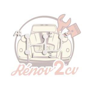 Autocollant passage des vitesse 2cv à partir 1963