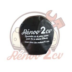 Bache de protection pour roue de secours Mehari avec logo RENOV2CV