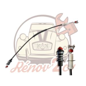 Câble d'accelerateur pour 2cv 6 Dyane Acadiane