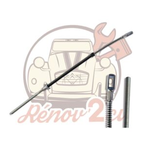 Cable de frein à main pour tambour 2cv Dyane Méhari Ami