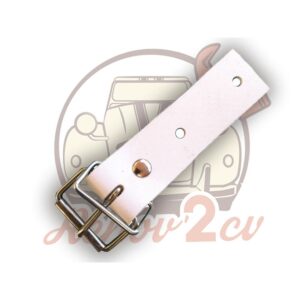 Contre sangle blanche pour montant méhari