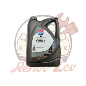 Huile moteur 15w40 minerale bidon de 5 litres unil opal