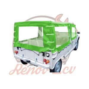 Jeu de bâche complet vert clair pour Méhari