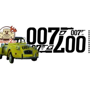 Kit autocollant 2cv 007