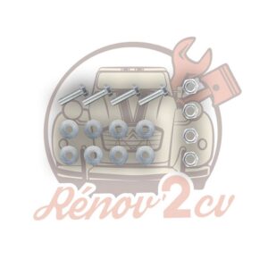 Kit visserie pour fixation de l'armature inférieure calandre Méhari