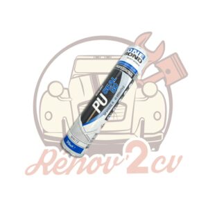 Mastic polyurethane blanc 310 ml carrosserie 2cv
