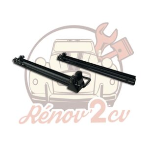 Paire de glissières de siège avant droit pour Méhari basculant