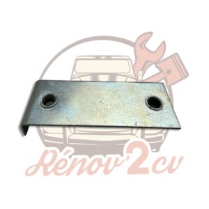 Plaque filetée pour gache de Méhari ancien modèle