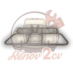 Porte bagage de 2cv en INOX + kit de fixation