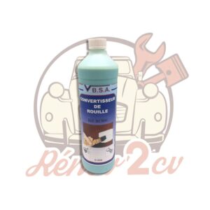 Pot 1 litre convertisseur de rouille pour carrosserie de 2cv Dyane Acadiane
