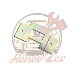 Tole de maintien patte filetee gache de serrure nouveau modele