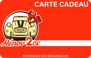 Carte Cadeau Renov'2CV