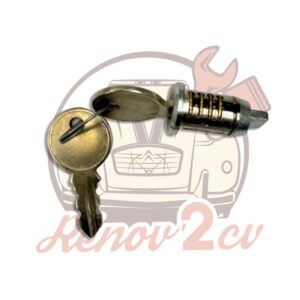 Barillet pour contacteur électrique de 2cv ancienne AZ