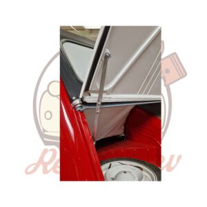 Béquille de malle arrière articulée pour 2cv en INOX