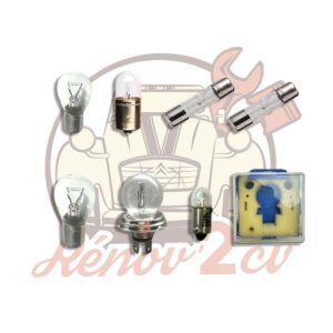 Boite d'ampoule phare blanche CE P45T 12V