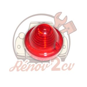 Cabochon de feu arriere rouge