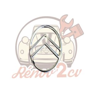 Calandre 2cv ovale inox ancien modele