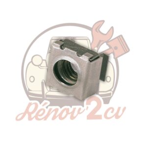 Ecrou cage pour enjoliveur de 2cv Mehari Dyane Acadiane Ami