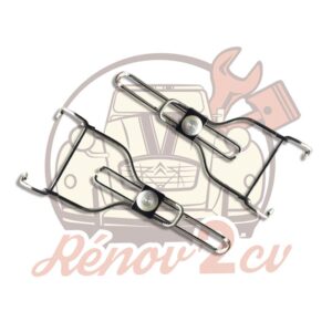 Entrebailleur de vitre réglable pour 2CV Lot de 2