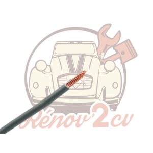 Fils électrique 2cv Faisceau électrique Section 1.5 Gris 1 mètre