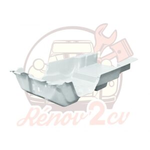 Fond de caisse 4 places Méhari BLANC BRILLANT