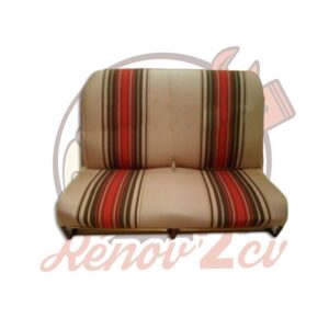 Garniture banquette arriere beige pour Dyane Rabatable