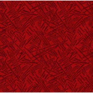 Jeu de garnitures pour 2 banquettes 2cv AZAM  batonnet rouge