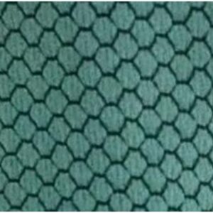 Jeu de garnitures  pour 2 banquettes AV et AR 2cv AZAM  Vert nid d'abeille