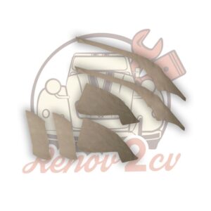 Kit habillage interieur 2cv ancien modele qualite origine