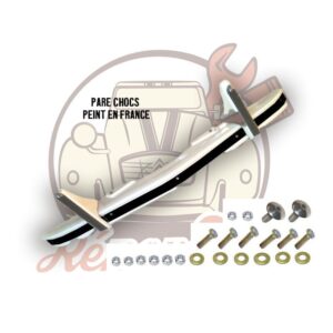 Kit pare chocs avant 2cv nouveau modele GRIS AC140 peint en France