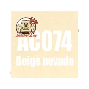 kit peinture 2cv ac 074 beige nevada 1.3 kilos