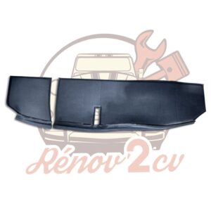 Lot d'habillage pour tablette vide poche en skaï noir pour 2cv