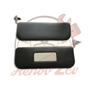 Lot de 2 pare soleils noirs avec support pour 2cv