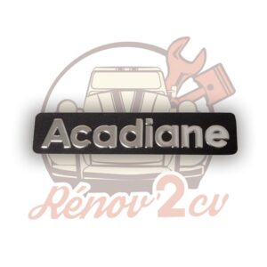 Monogramme adhesif "acadiane "