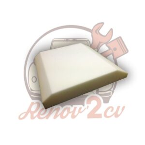 Mousse d'assise de siège Méhari 2 coupes en biais