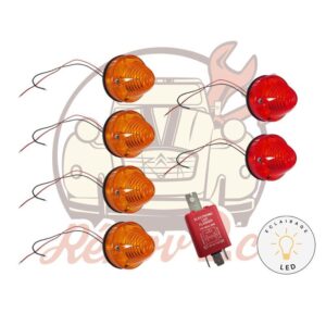 Pack feu éclairage LED Mehari CITROEN et AK 1e génération