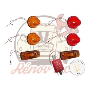 Pack feu éclairage LED Mehari et AK 2e génération
