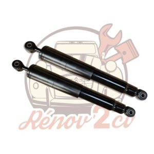 Paire Amortisseur à GAZ arrière axe 12mm 2cv Dyane Méhari