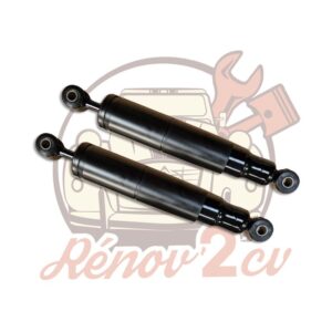 Paire Amortisseur à GAZ avant axe 12mm 2cv Dyane Méhari
