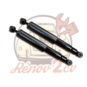 Paire d'amortisseur arrière hydraulique Performance 2cv Méhari Dyane