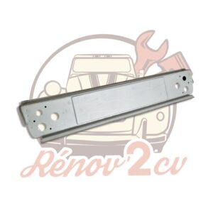 Panneau de reparation de support de feu arriere 2cv avec renfort latéraux