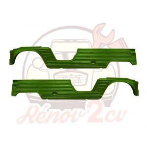 Panneau lateral gauche avec ailerons Méhari VERT MONTANA