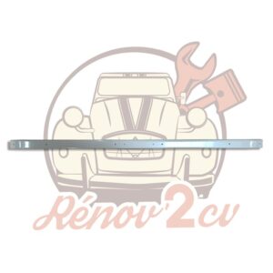 Pare chocs arrière 2cv AZ ancien modèle avec trou gris rosé AC136