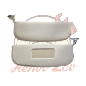 Lot de 2 Pare Soleil gris pour 2CV AZAM avec support