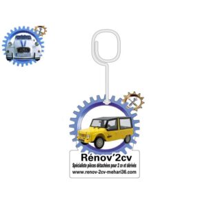 Parfum d'ambiance pour voiture logo Méhari