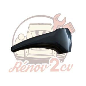 Poignée noire  de frein à main pour 2cv