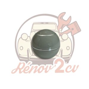 Pommeau de vitesse gris rosé avec Schema vitesse 2cv Méhari Dyane